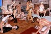 Cyber fuck orgy in interactive sex game