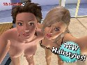 3D sex games download with virtual blonde and brunettes