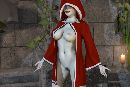 Busty red riding hood looks like a real porn star