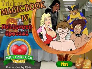 Magic Book 4: Halloween Special swf porn game