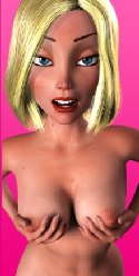 3D Katie download with big blonde boobs