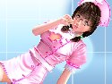3D Japan sex with Asian pink nurse doll