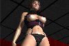 Sexy stripper seduces virtual erotic lovers